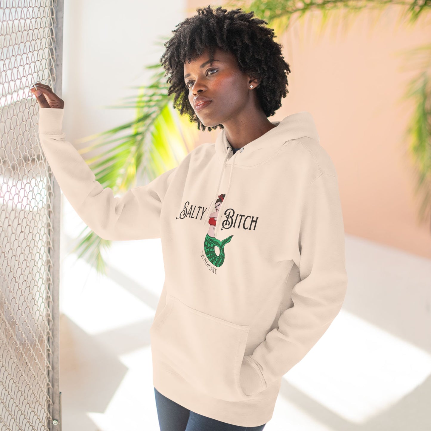 Classic Horizontal Salty Bitch Syndicate Logo Hoodie