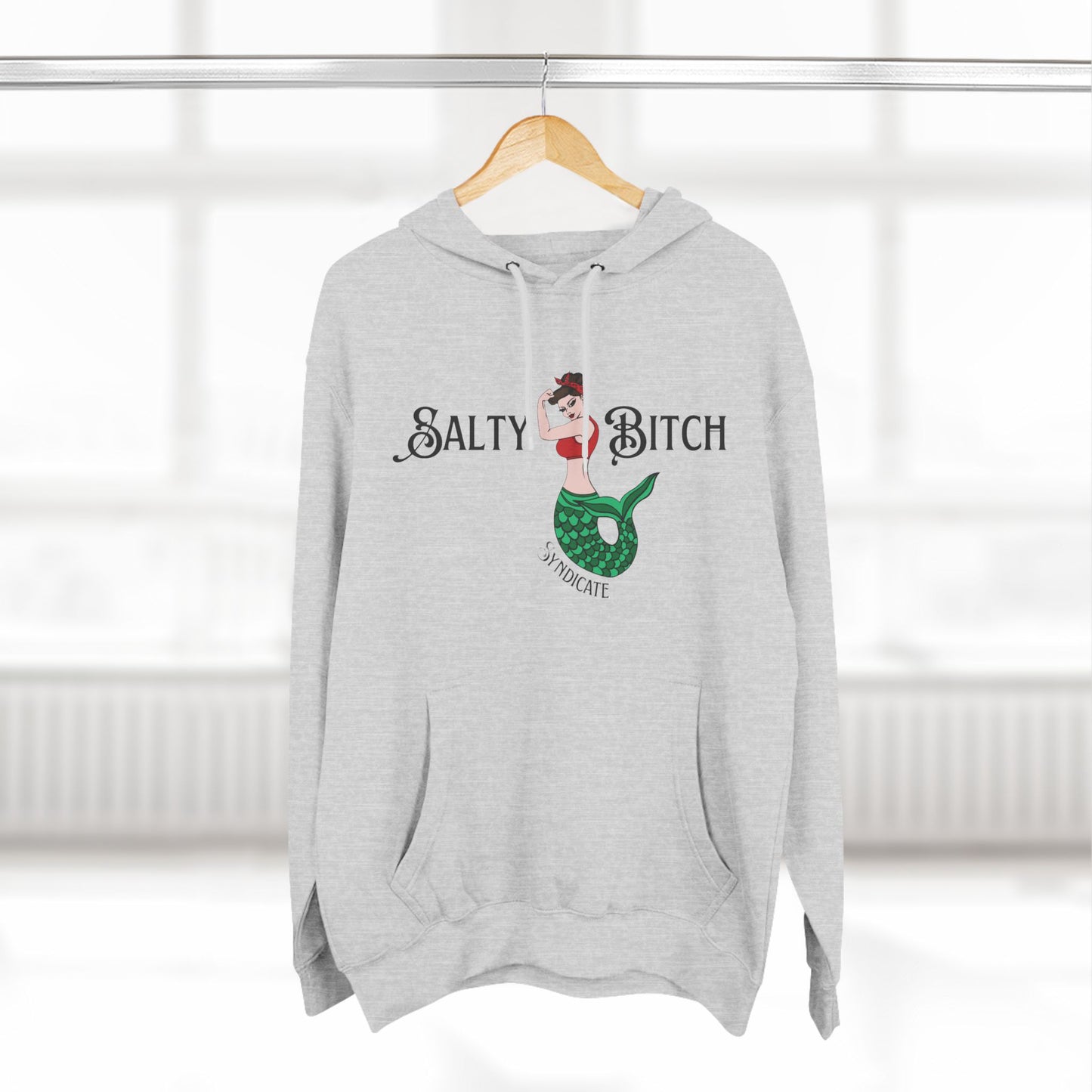 Classic Horizontal Salty Bitch Syndicate Logo Hoodie