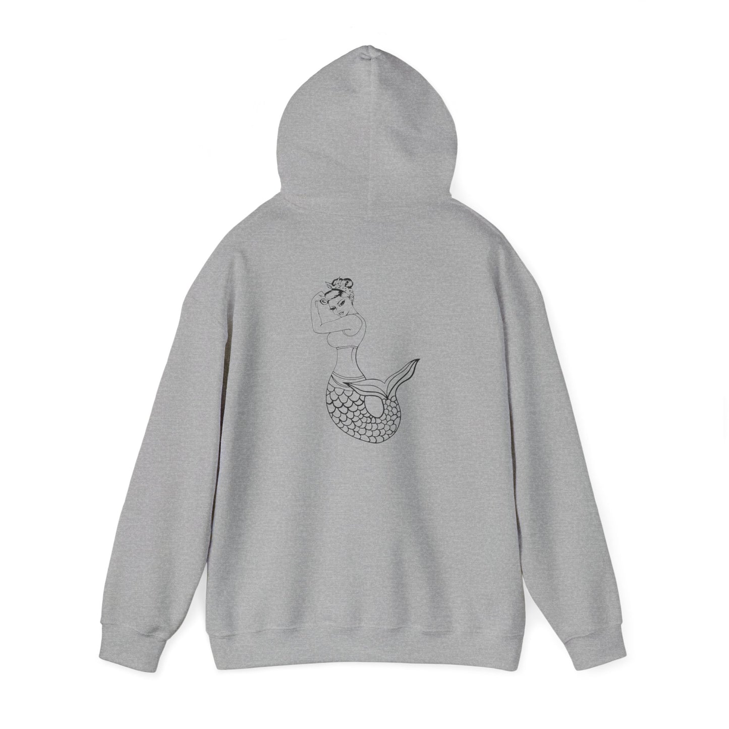 Horizontal Salty Bitch Logo Heavy Blend™ Hooded Sweatshirt