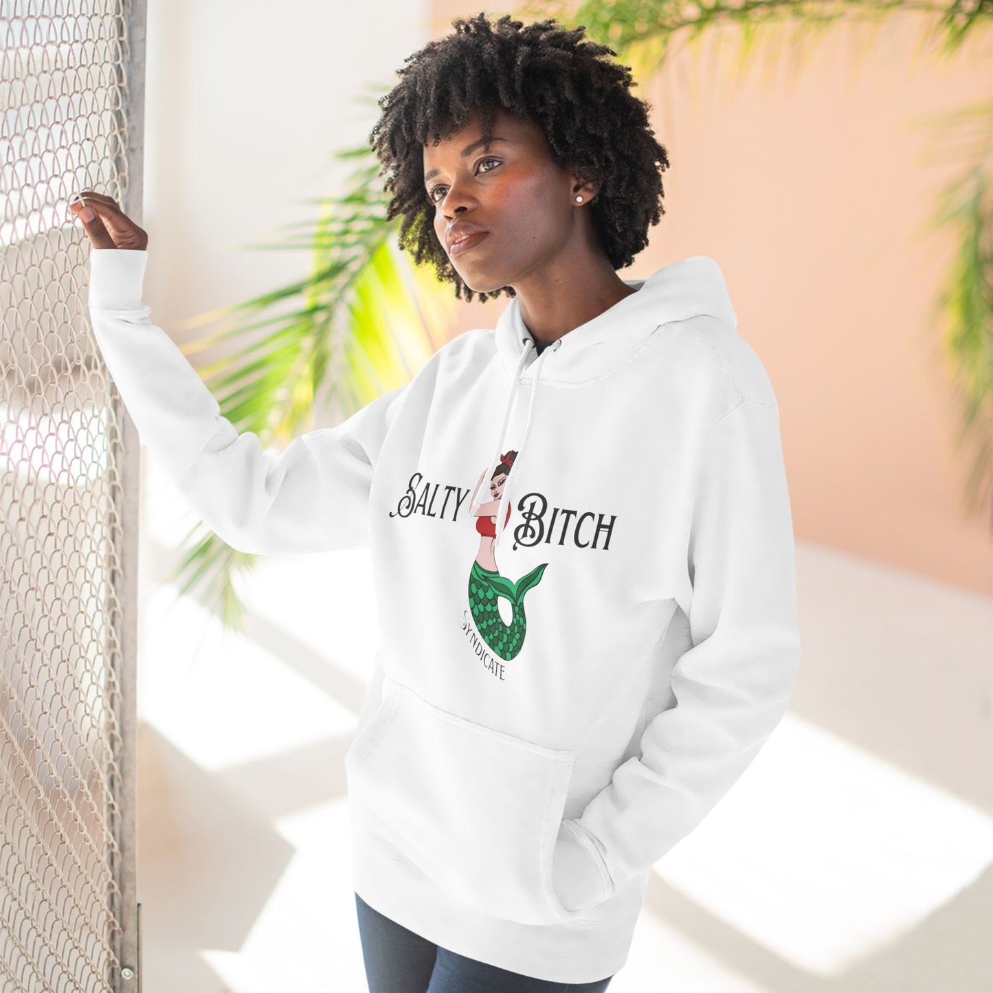 Classic Horizontal Salty Bitch Syndicate Logo Hoodie