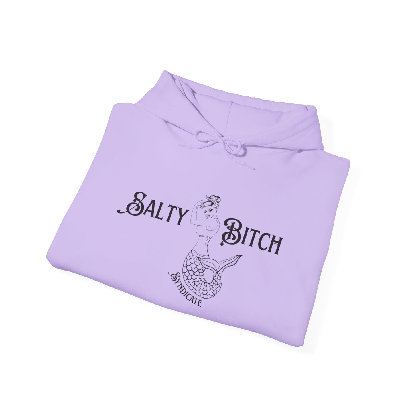 Horizontal Salty Bitch Logo Heavy Blend™ Hooded Sweatshirt