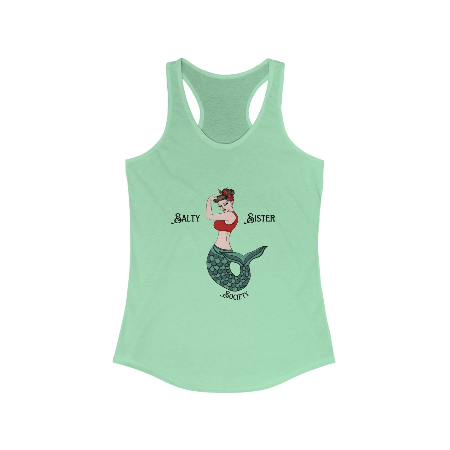 Salty Sister Society Racerback Tank - Lightweight and Sporty