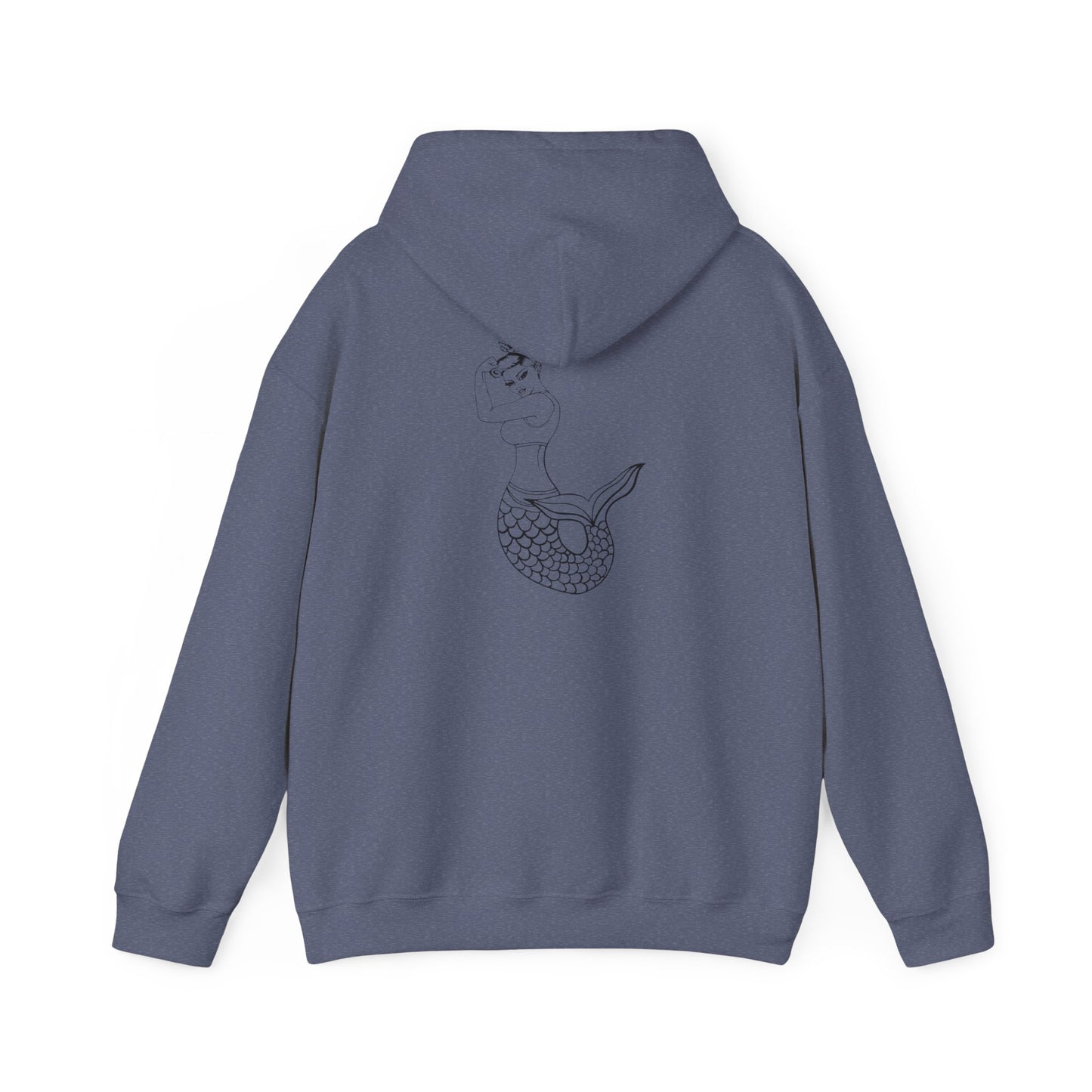 Horizontal Salty Bitch Logo Heavy Blend™ Hooded Sweatshirt