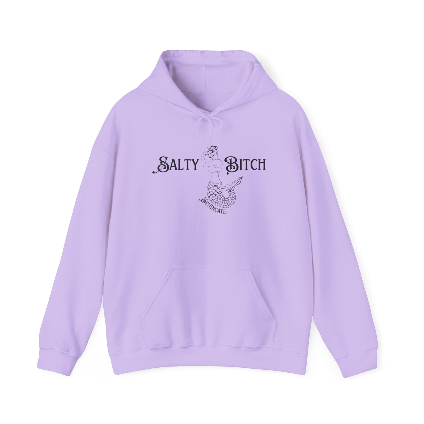 Horizontal Salty Bitch Logo Heavy Blend™ Hooded Sweatshirt