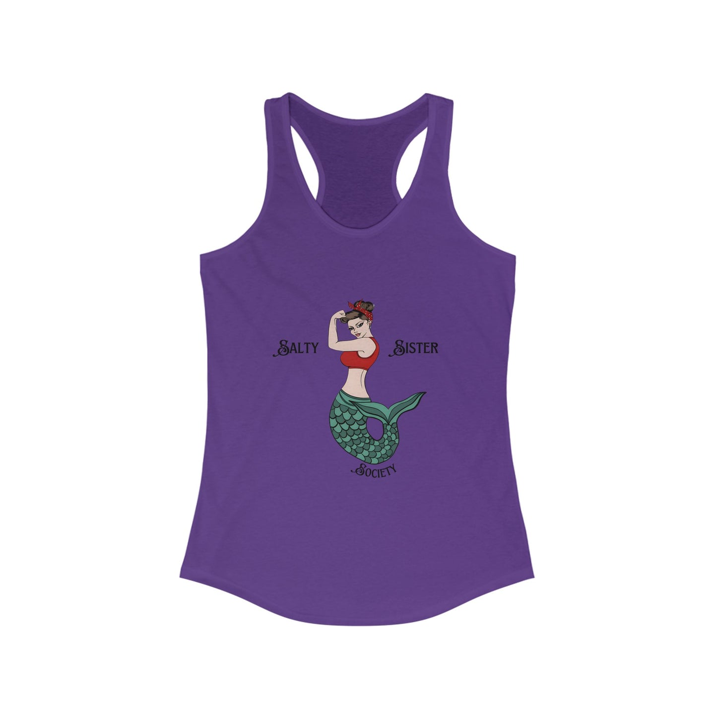 Salty Sister Society Racerback Tank - Lightweight and Sporty