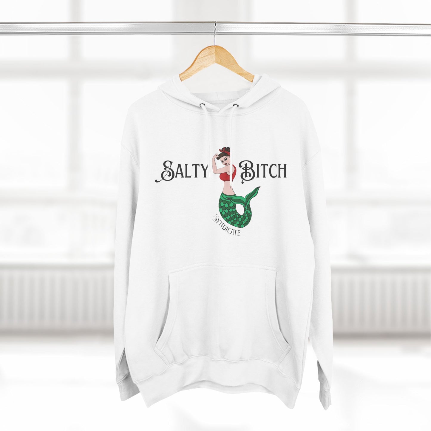 Classic Horizontal Salty Bitch Syndicate Logo Hoodie