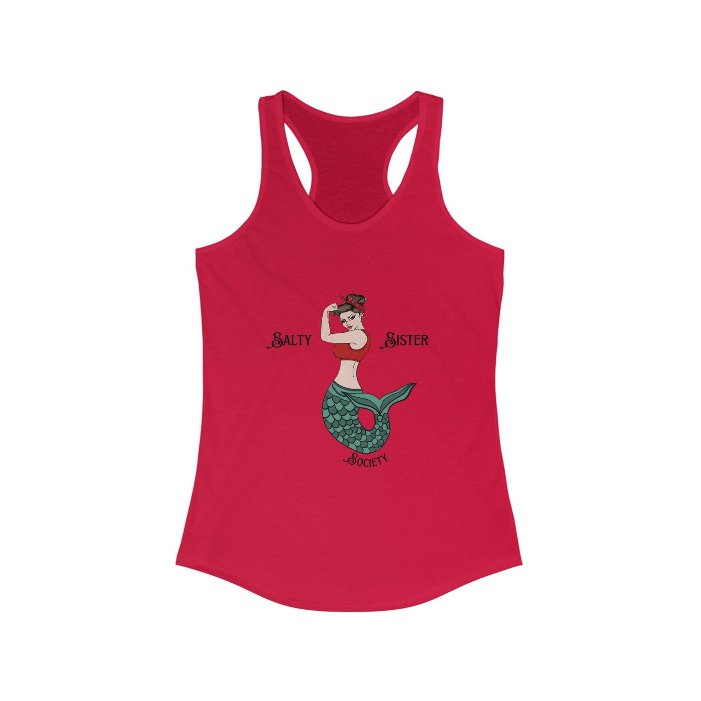 Salty Sister Society Racerback Tank - Lightweight and Sporty