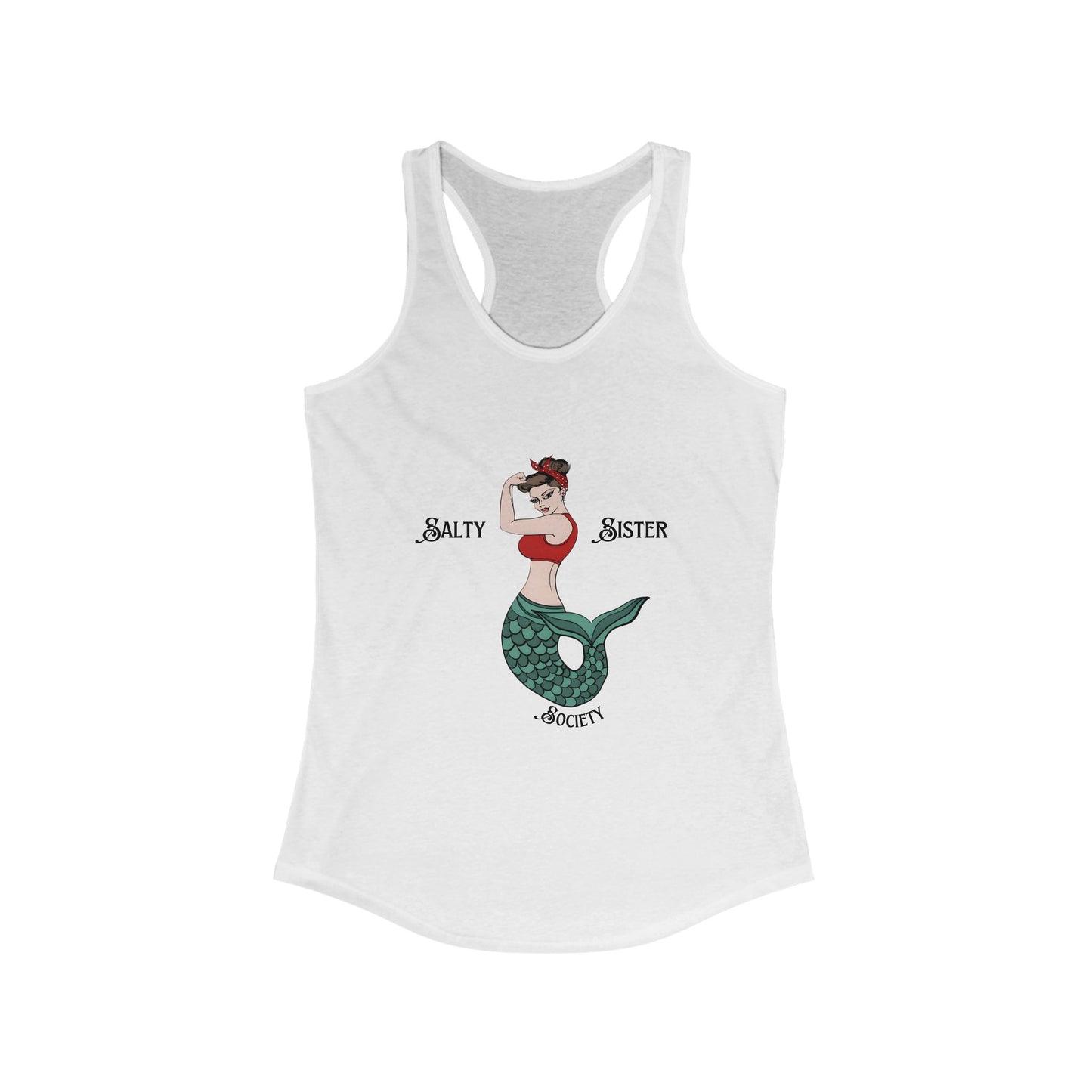 Salty Sister Society Racerback Tank - Lightweight and Sporty