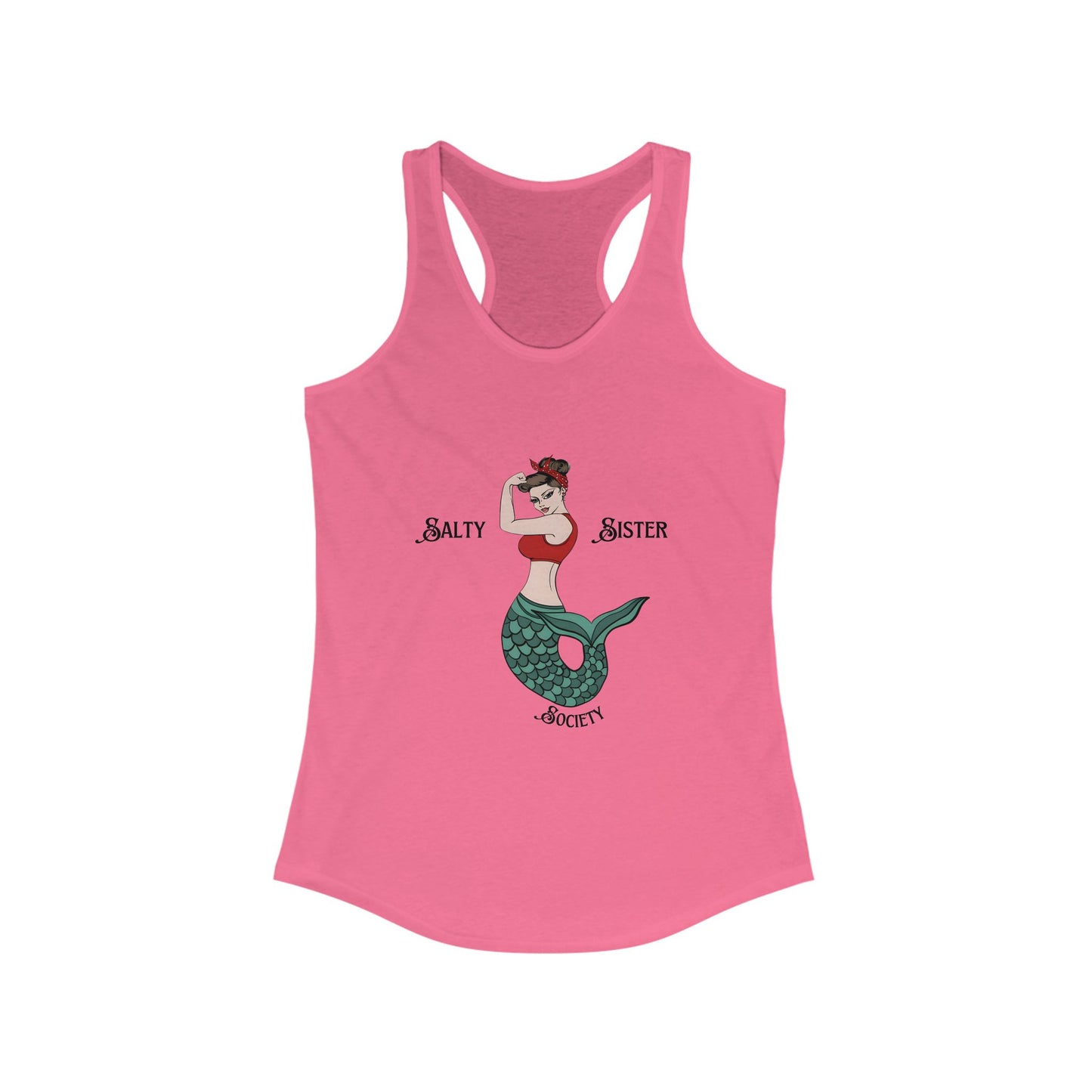 Salty Sister Society Racerback Tank - Lightweight and Sporty